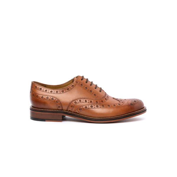 Brogue (Leather) - Tan - CM1430