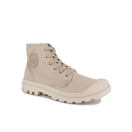 Pampa Hi Pilat canvas boot - front three-quarter view with lace-up closure and ankle support
