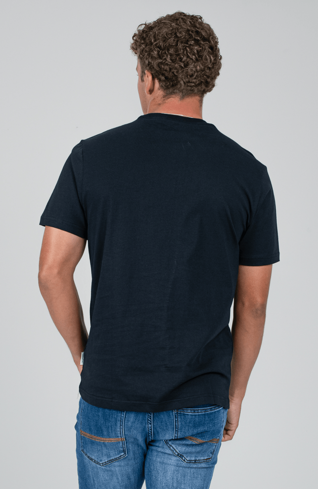Surf and Guitar Tee - Black