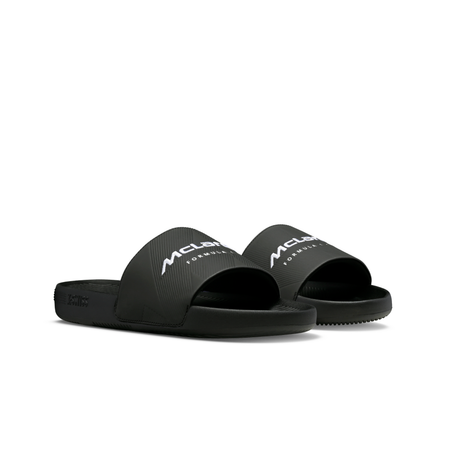 K-Swiss x McLaren Black Slide Sandals - Front View Pair
