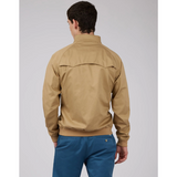 Signature Harrington Jacket - Sand
