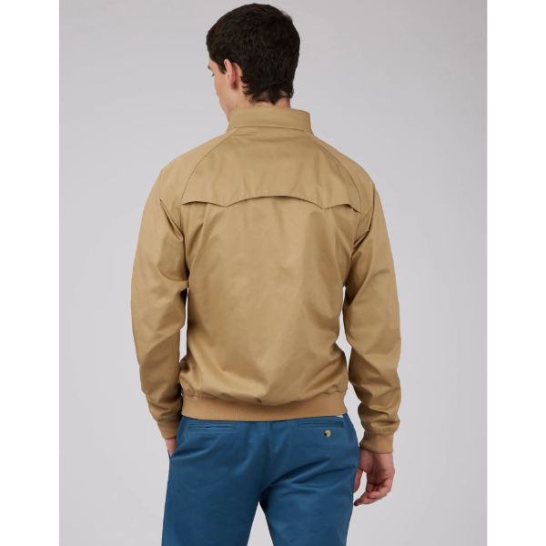 Signature Harrington Jacket - Sand