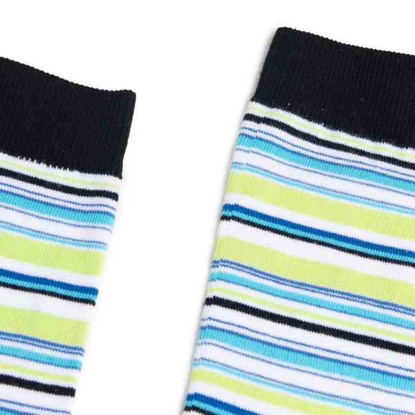 Partisan Socks - Stripy Green