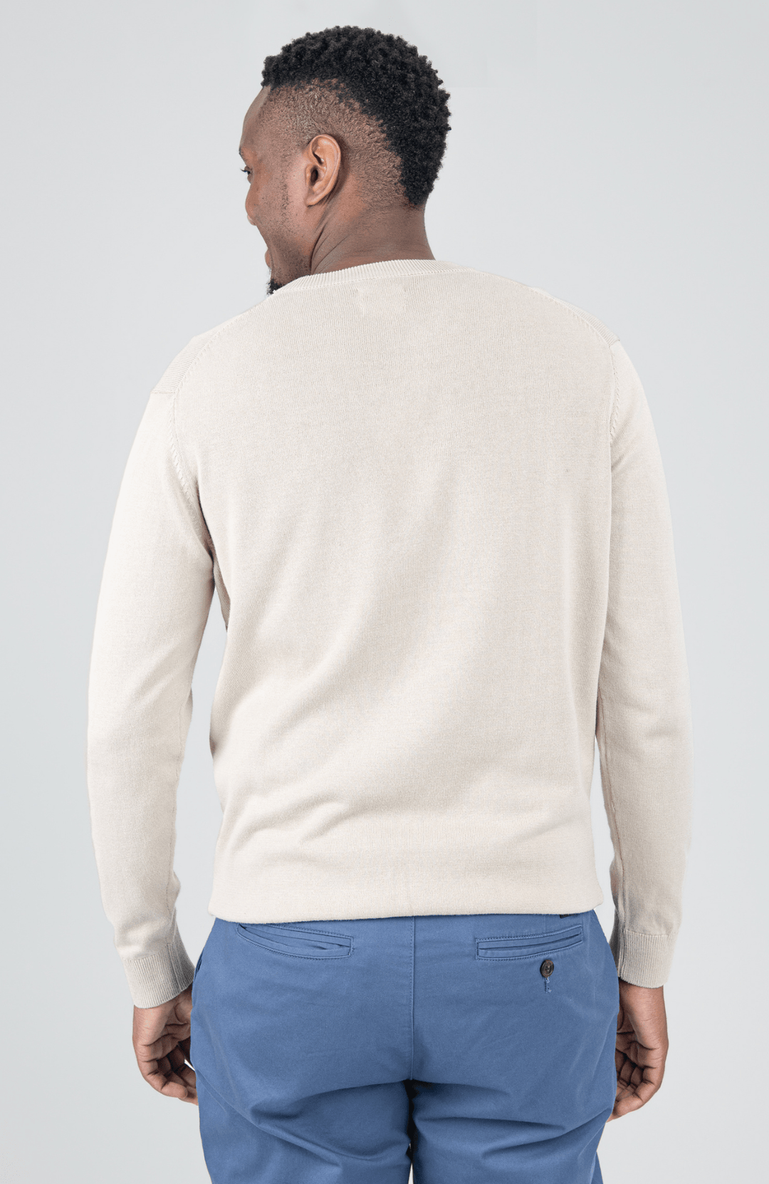 Crew Neck Knit - Sustained Grey - view 2