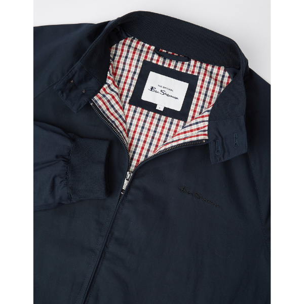 Signature Harrington Jacket - Dark Navy - view 3