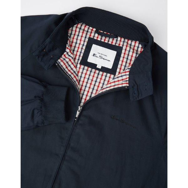 Signature Harrington Jacket - Dark Navy