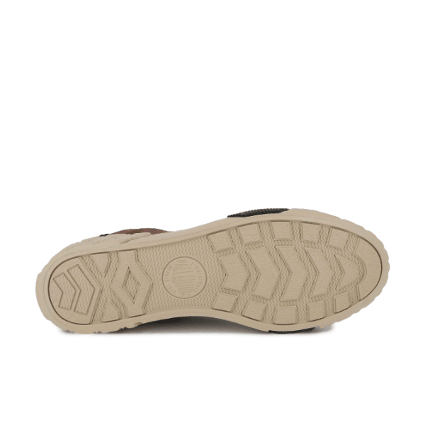 Palladium Ace City Shell Chukka Racoon sneaker – uniquely textured rubber outsole with multi-directional tread pattern for superior grip