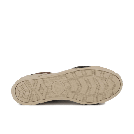 Palladium Ace City Shell Chukka Racoon sneaker – uniquely textured rubber outsole with multi-directional tread pattern for superior grip