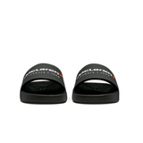 K-Swiss x McLaren Black Slide Sandals - Front Face View