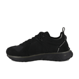 Troop Runner Black Olive Night low-top sneaker – outer side view with Palladium branding and black rubber sole