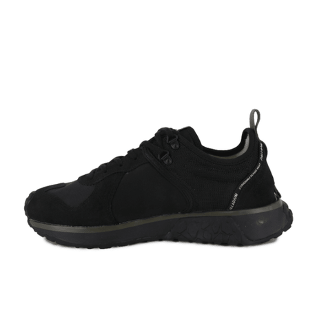 Troop Runner Black Olive Night low-top sneaker – outer side view with Palladium branding and black rubber sole