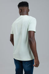 Linear Guitar Tee - Pistachio