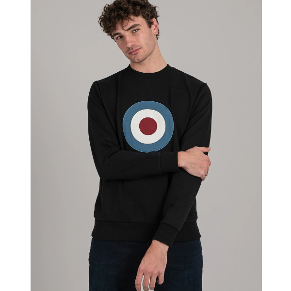 Target EMB Crew Fleece - Black