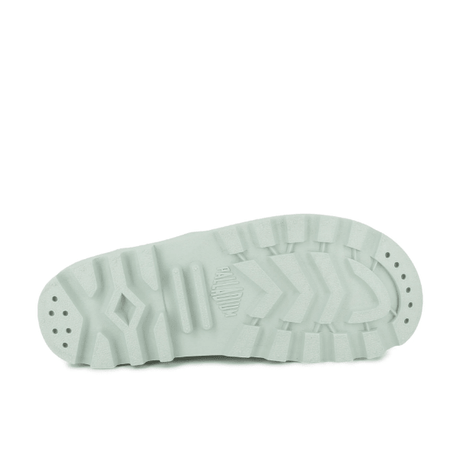 Palladium Dunelite Ox Comfort sneaker in Star White - sole view showing tread pattern