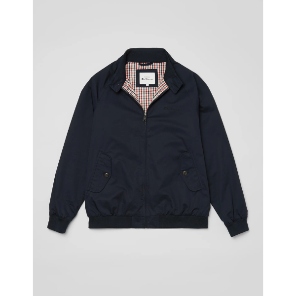 Signature Harrington Jacket - Dark Navy