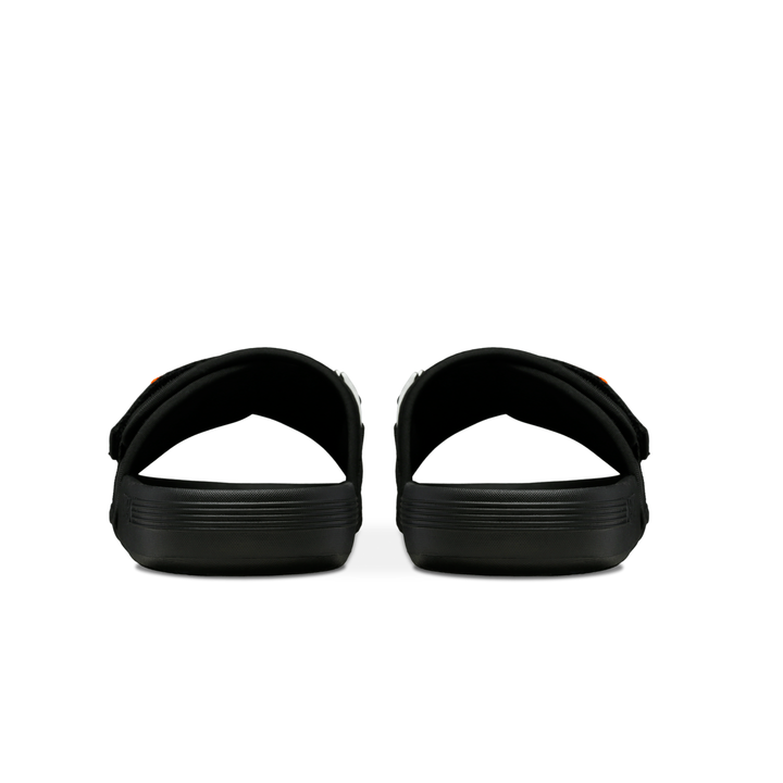 K-Swiss Strap Sandal X McLaren Black Papaya - Pair Back Heel View