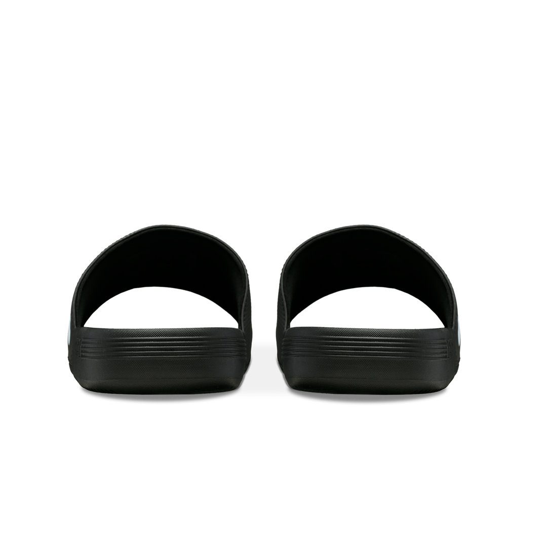 K-Swiss x McLaren Black Slide Sandals - Heel/Back View