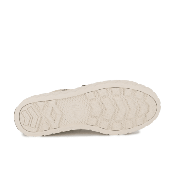 Palladium Palla Ace HTG Supply Mojave Desert - sole underside view showing rubber outsole grip pattern for everyday comfort and performance