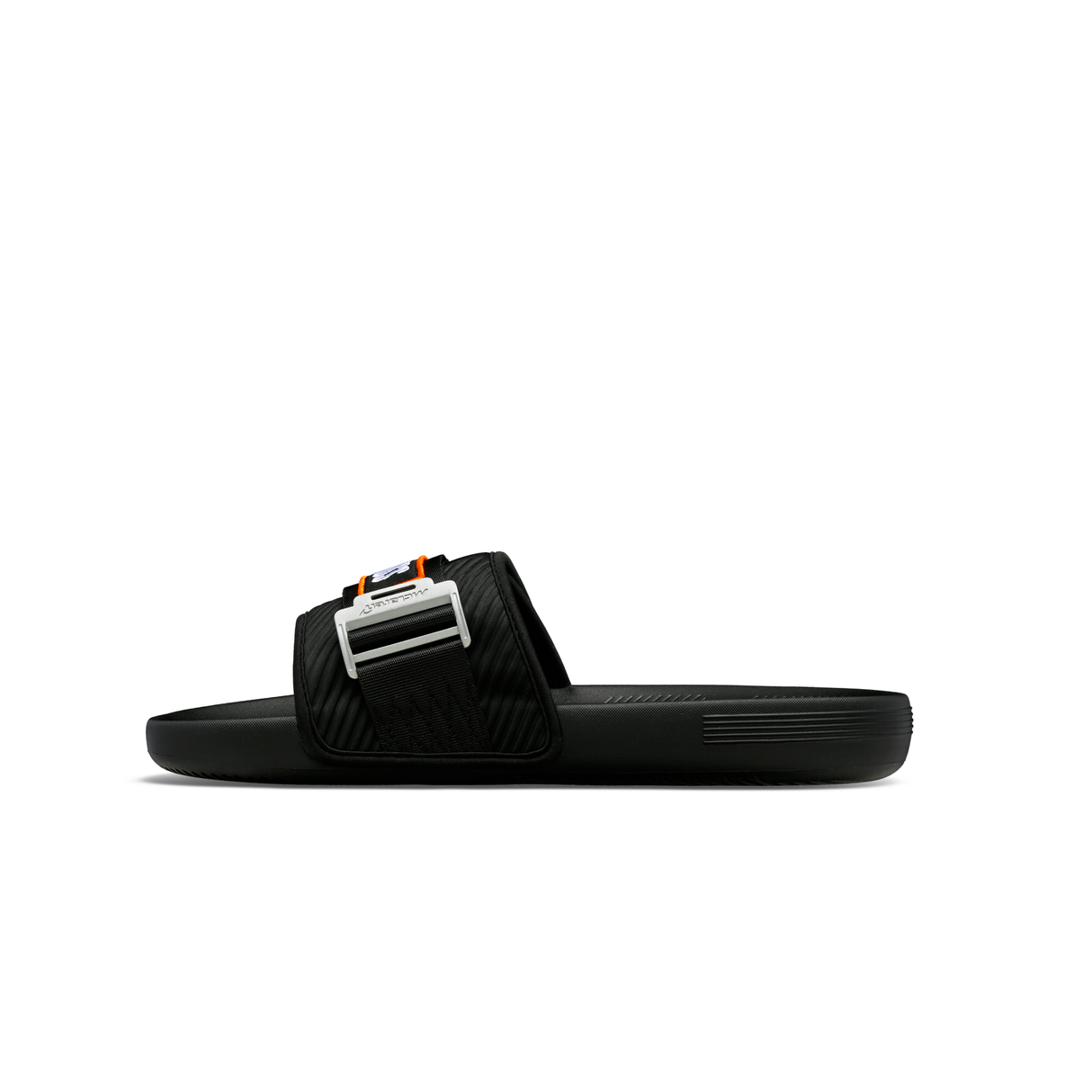 STRAP SANDAL X MCLAREN - BLACK / PAPAYA
