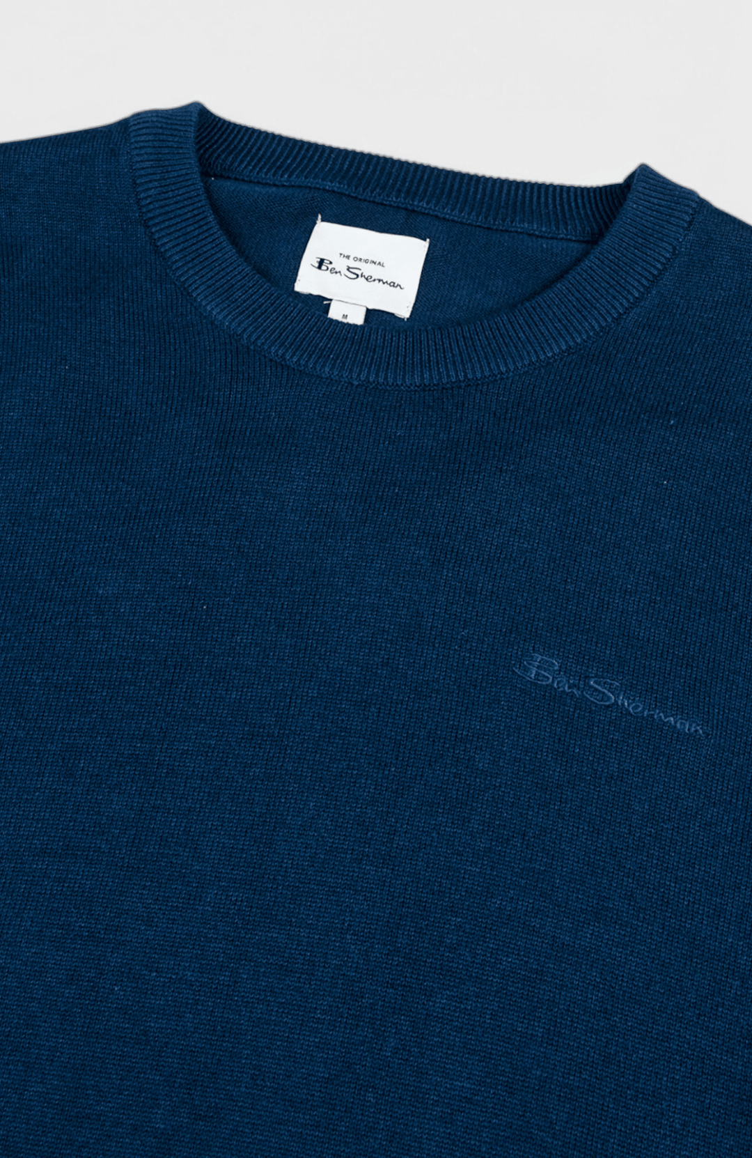 Crew Neck Knit - Navy - view 5