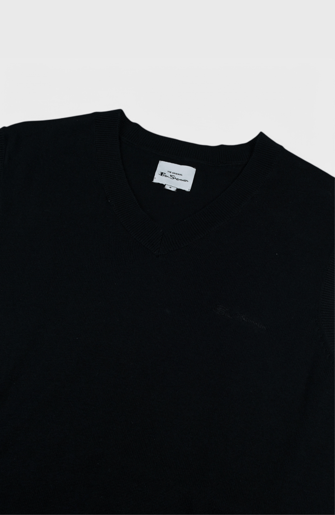 Sleeveless Knit Pullover - Black - view 5