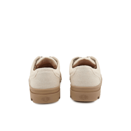 Palladium Dunelite Moc Cushion sneakers in Sahara - pair back view showing heel tab detail