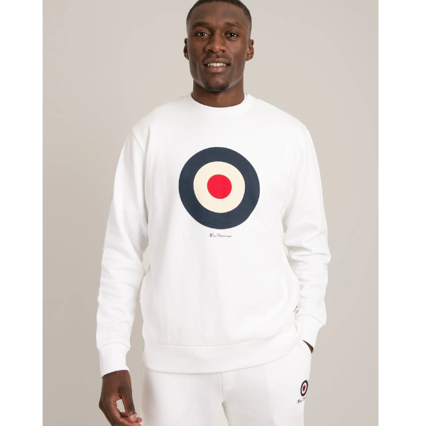 Target EMB Crew Fleece - White