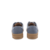 Palladium Dunelite Moc Cushion sneakers in Vintage Blue - pair back view showing heel tab detail