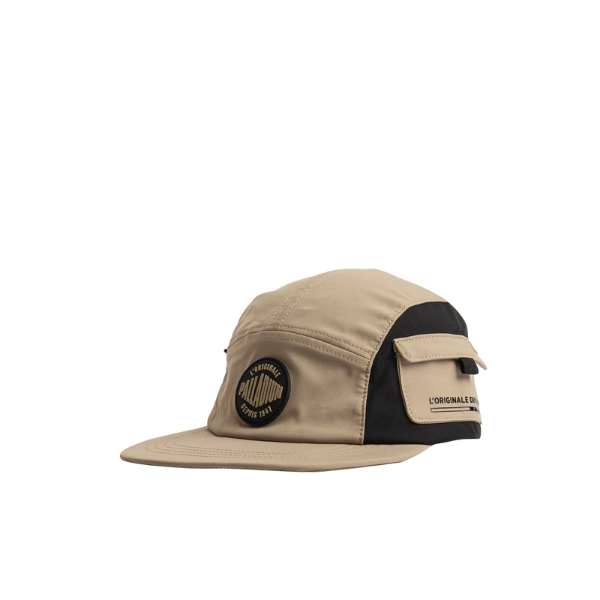 5 Panel Military Cap - Khaki