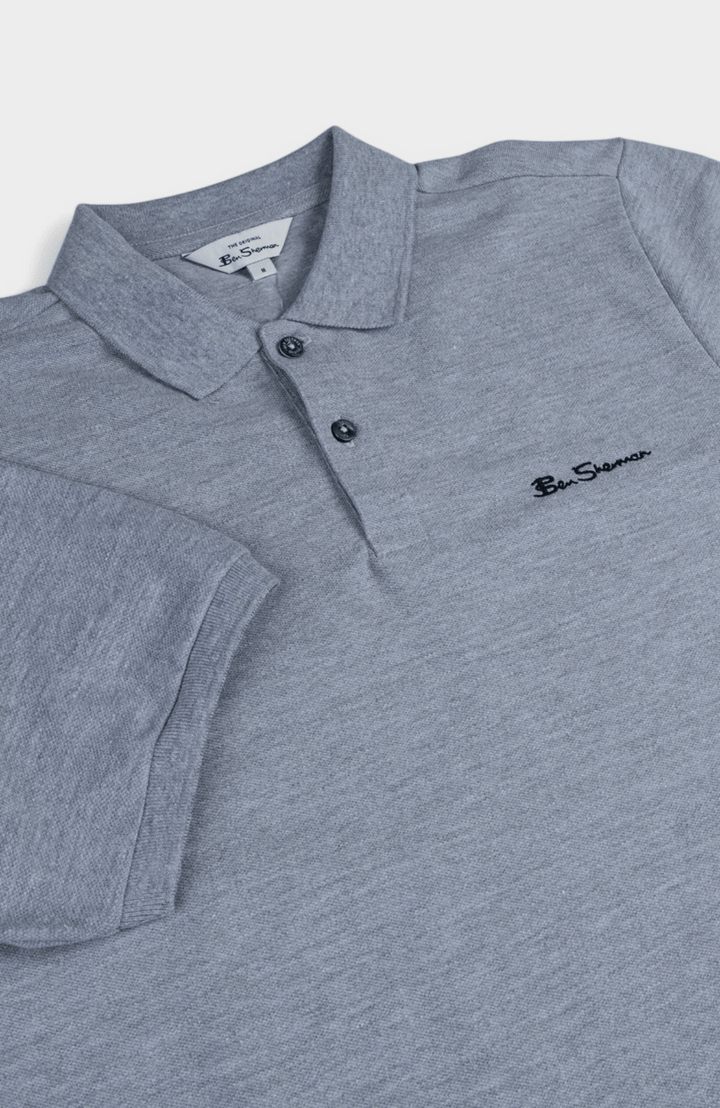 Ben Polo - Grey Melange - view 5