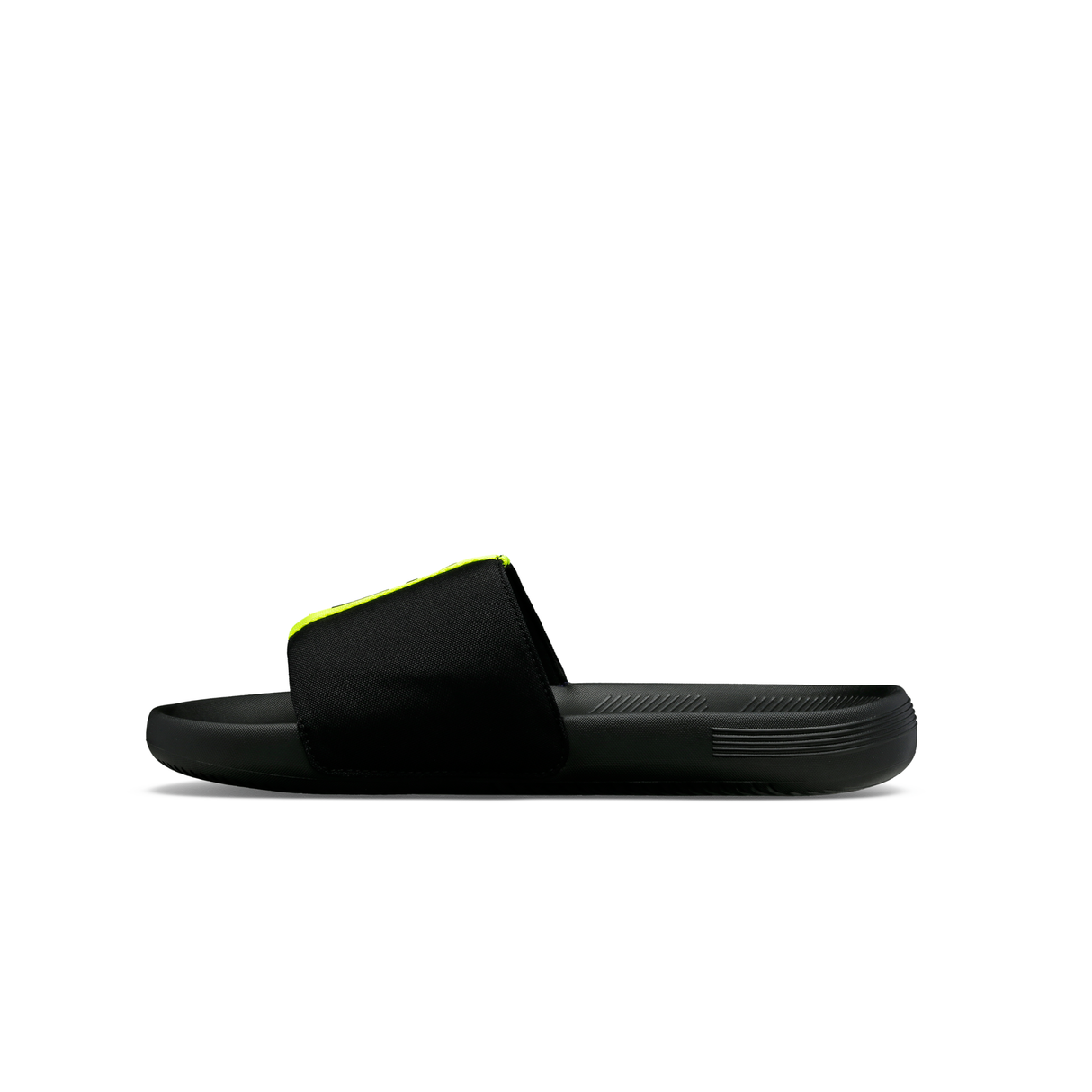 SLIDE SANDAL X MCLAREN - BLACK / SAFETY YELLOW