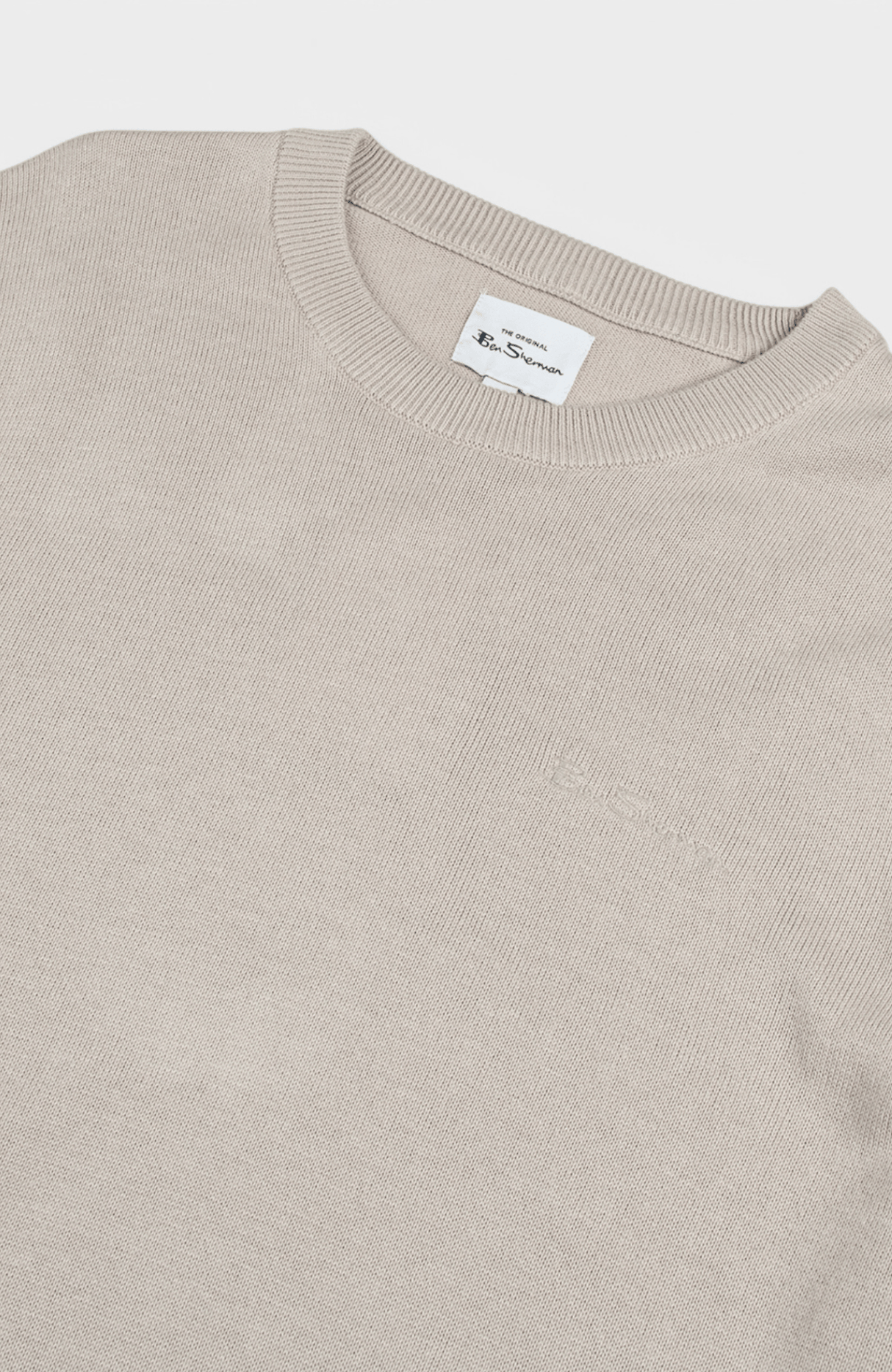 Crew Neck knit - Sustained Grey