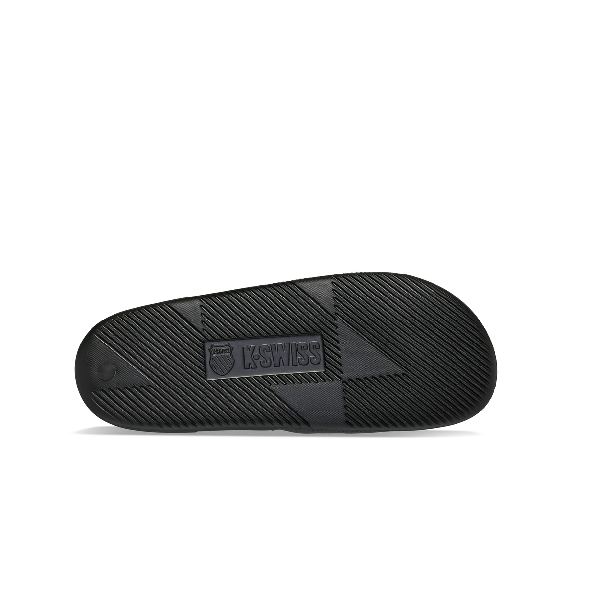 K-Swiss x McLaren Black Slide Sandal - Top-Down View