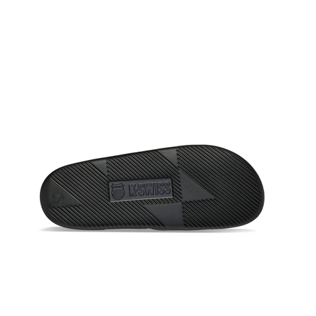K-Swiss x McLaren Black Slide Sandal - Top-Down View