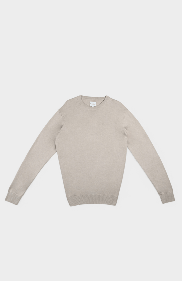 Crew Neck Knit - Sustained Grey - view 6
