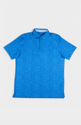 Seagull Thief Polo SS Sports Fit - Royal Blue