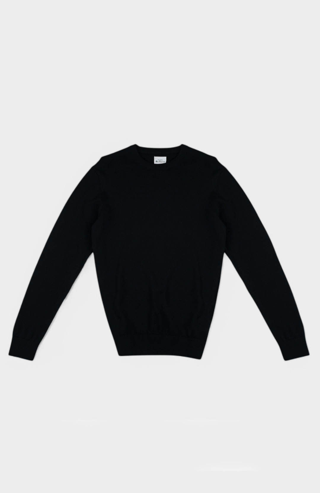 Crew Neck Knit - Black - view 6