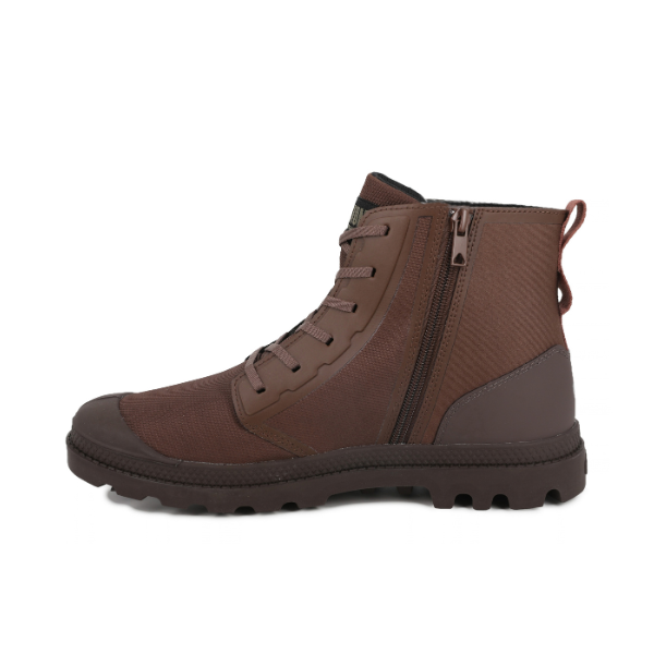 PAMPA HI CARE ZIP - BARK BROWN