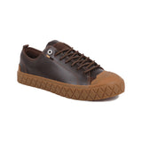 PALLA ACE LO LTH - BURNT BROWN