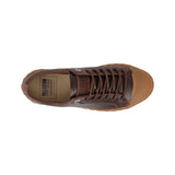 PALLA ACE LO LTH - BURNT BROWN