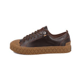 PALLA ACE LO LTH - BURNT BROWN