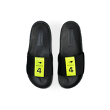 SLIDE SANDAL X MCLAREN - BLACK / SAFETY YELLOW