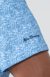 Jazz Cafe Polo SS Sports Fit - Light Blue
