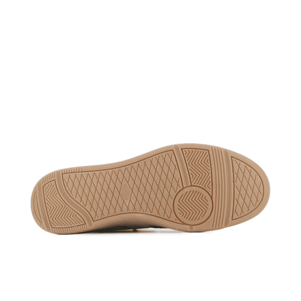 Palladium Pallacup Flame Suede sneaker in Beluga and Olive Night – rubber outsole