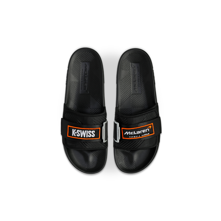 Strap Sandal x McLaren - Black / Papaya - view 6