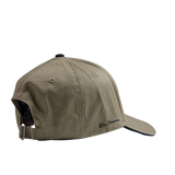 Side view of Adult Targy Peak Cap - Olive Night