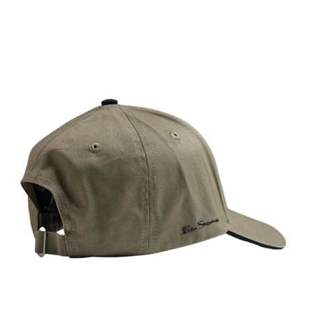 Side view of Adult Targy Peak Cap - Olive Night