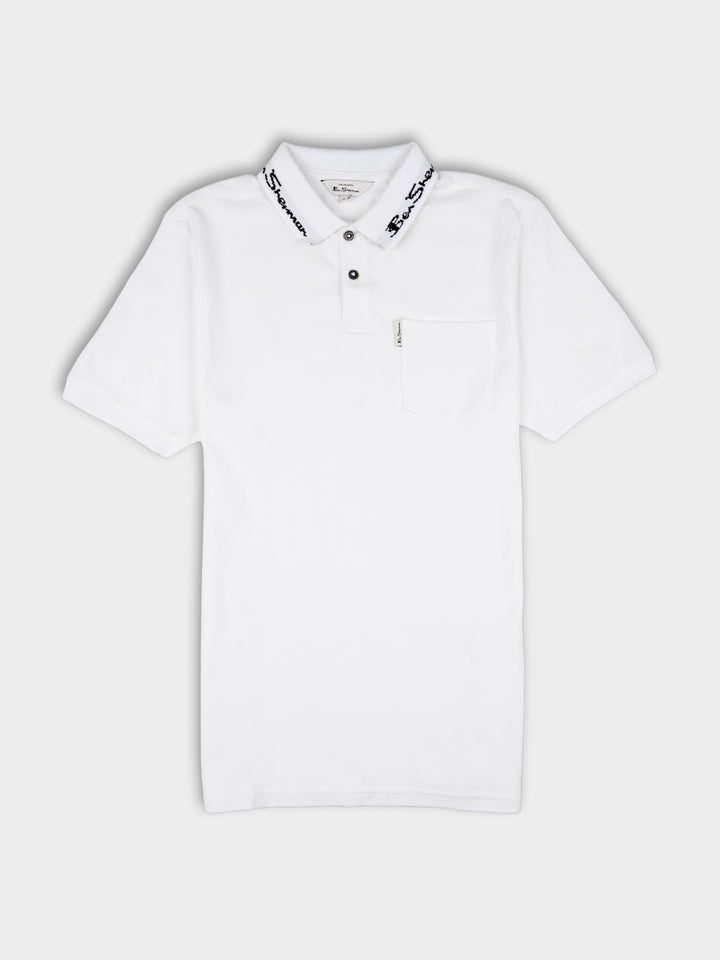 BENJAMIN POLO S/S - WHITE