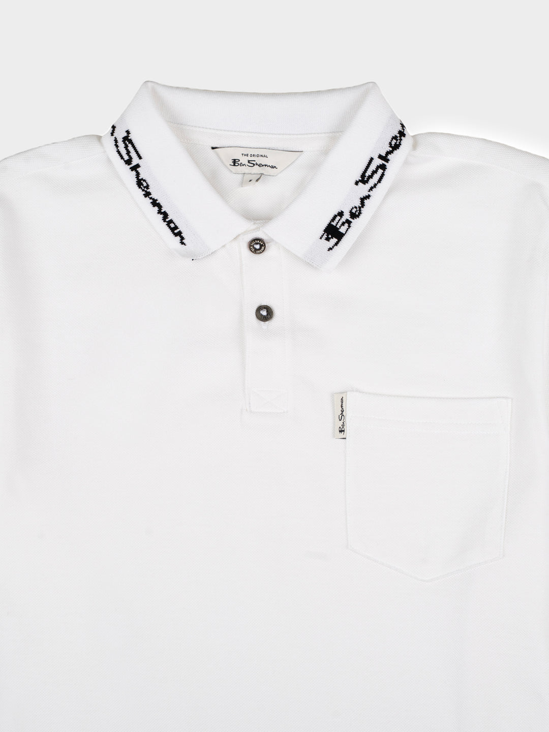 BENJAMIN POLO S/S - WHITE