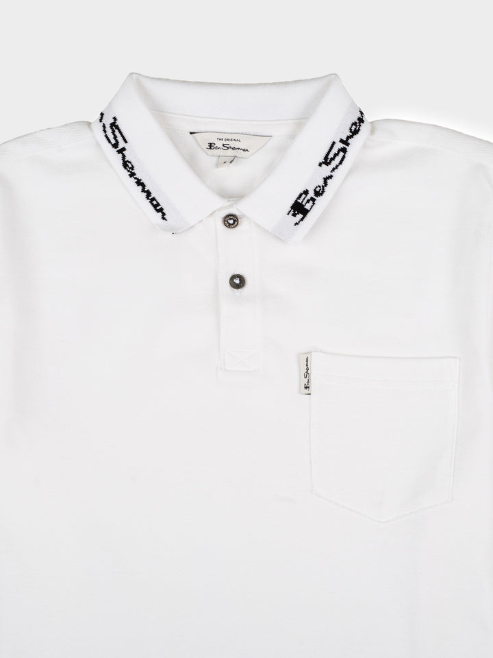 BENJAMIN POLO S/S - WHITE